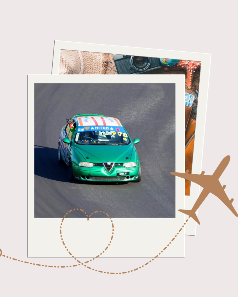 Ben Robinson’s Alfa Romeo TwinSpark, sponsored by The Wanderlust Edit